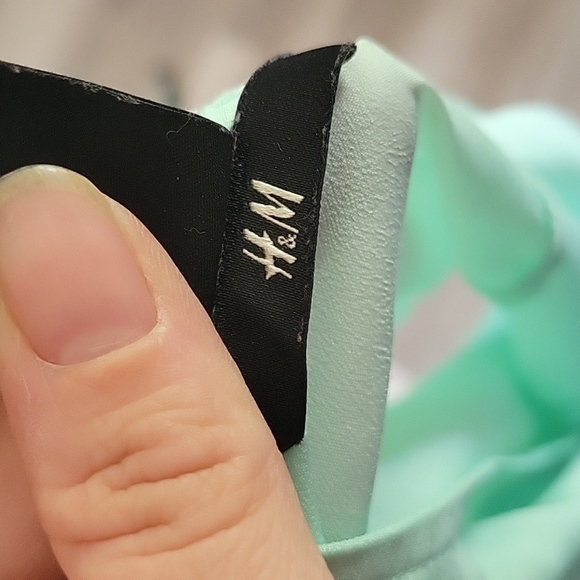 H&M Mint Green Camisole Size 4 - Picture 9 of 9